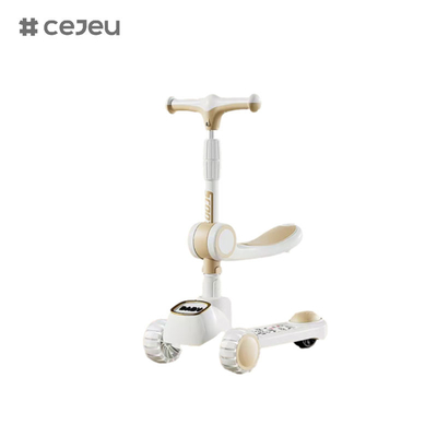 CJ-903, 앞 바퀴가 깜박이는 PU 일반 PVC 후바퀴 음악등,핑크 하얀 회색, 3가지 색상