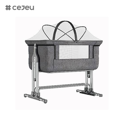 CJ-CH-122 금속 현대 다기능 접이식 아기 배낭 틈바구니 아기 비대 침대 침대 침대 옆 침대