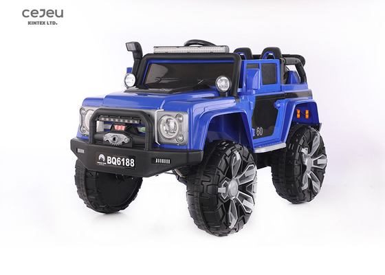 12V7AH 키즈 라이드 온 장난감 자동차 이동식 배터리 어린이용 4x4 전기차 딥 블루