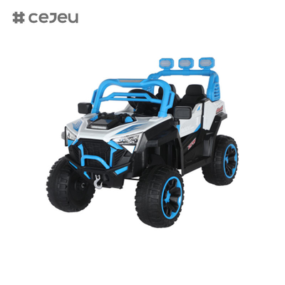 CJ-6187 12V 2자리 어린이 UTV 자동차, 4.5AH 전기 차량 트럭 자동차를 타고 2x390W 모터,USB,MP3, 음악, 블루투스