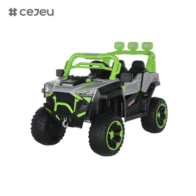 CJ-6187 12V 2자리 어린이 UTV 자동차, 4.5AH 전기 차량 트럭 자동차를 타고 2x390W 모터,USB,MP3, 음악, 블루투스