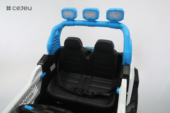 CJ-6187 12V 2자리 어린이 UTV 자동차, 4.5AH 전기 차량 트럭 자동차를 타고 2x390W 모터,USB,MP3, 음악, 블루투스