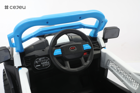 CJ-6187 12V 2자리 어린이 UTV 자동차, 4.5AH 전기 차량 트럭 자동차를 타고 2x390W 모터,USB,MP3, 음악, 블루투스