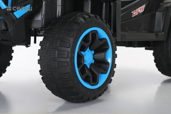 CJ-6187 12V 2자리 어린이 UTV 자동차, 4.5AH 전기 차량 트럭 자동차를 타고 2x390W 모터,USB,MP3, 음악, 블루투스