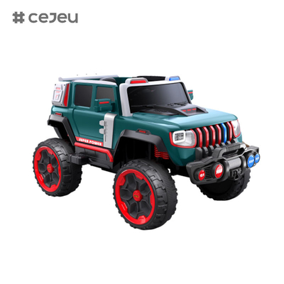 CJ-LC-6169 12V 4륜구동 지프 1 버튼 시작, 블루투스,USB - 안전, 내구성, 그리고 재미로 아이들을 타고