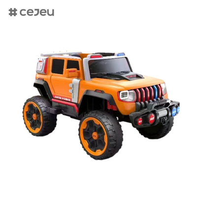 CJ-LC-6169 12V 4륜구동 지프 1 버튼 시작, 블루투스,USB - 안전, 내구성, 그리고 재미로 아이들을 타고