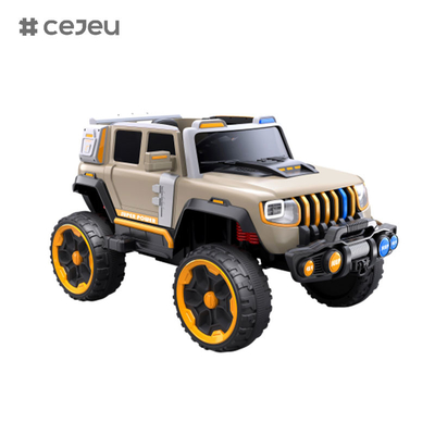 CJ-LC-6169 12V 4륜구동 지프 1 버튼 시작, 블루투스,USB - 안전, 내구성, 그리고 재미로 아이들을 타고