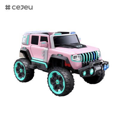 CJ-LC-6169 12V 4륜구동 지프 1 버튼 시작, 블루투스,USB - 안전, 내구성, 그리고 재미로 아이들을 타고