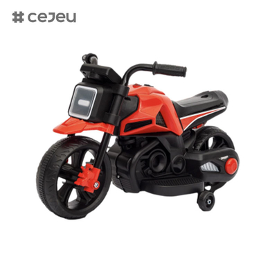 CJ-998 신형 모터사이클, 한 번의 클릭 스위치, LED, 음악, 훈련 바퀴, 소년과 소녀 3-8 세