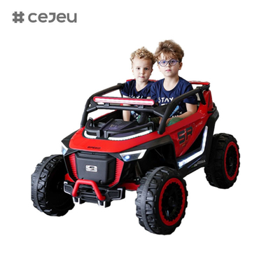 CJ-8809 세이터 키즈 12V7AH * 1 4x390 모터와 UTV 차에 타고,24G RC, 가죽 좌석, 음악, LED, 블루투스, USB
