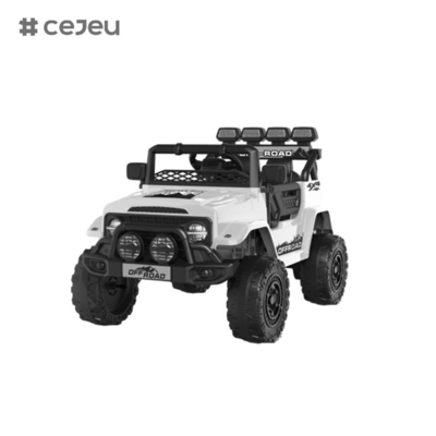 CJ2122 두 개의 문 열려, 6V4AH* 1,390 #*1, 2.4G RC, 빛, 한 버튼 시작, 음악, USB, 블루투스, 초등 교육