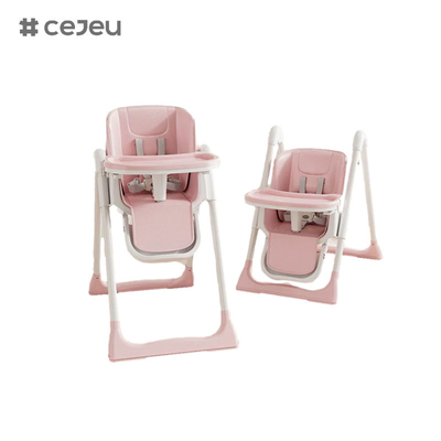 CJ-22/CJ-23,pp+스윙+휠,핑크/그레이/블루/골든,4색,50.2*83.1*88.2cm, 신뢰할 수 있고 안전한 아기 높은 의자