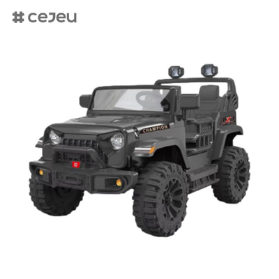 CJ-JC308, 2.4G RC와 함께 두 좌석 / USB / 라이트 네 바퀴 서스펜션 MP3 소켓 / 음악 12V7AH * 1/ 40W * 2 백색 / 분홍색 / 빨간색 / 녹색 / 검은색