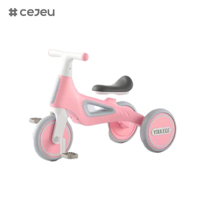 CJ-A066, 빛/음악, 어린이 삼륜자전거, 분홍색/녹색/노란색, 세 가지 색상, 소년과 소녀에게 좋은 선물을