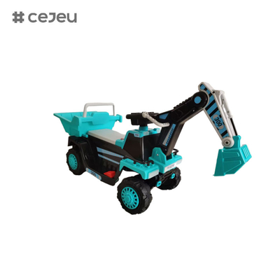 CJ-CT-300, 6V4.5A*1 380 모터 수동 발굴 팔 초기 교육 기능 음악 이야기 영어 USB MP3 블루투스 LED