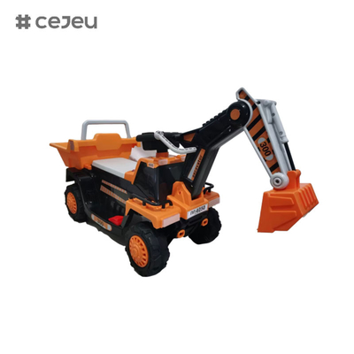 CJ-CT-300, 6V4.5A*1 380 모터 수동 발굴 팔 초기 교육 기능 음악 이야기 영어 USB MP3 블루투스 LED