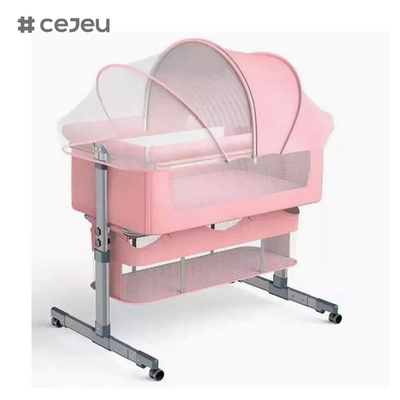 CJ-BBJ-006 신형 소매 휴대용 접이식 제거 가능한 저렴한 가격 보증 품질 로커 접이식 아기 요람 잠자리 C