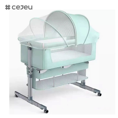 CJ-BBJ-006 신형 소매 휴대용 접이식 제거 가능한 저렴한 가격 보증 품질 로커 접이식 아기 요람 잠자리 C
