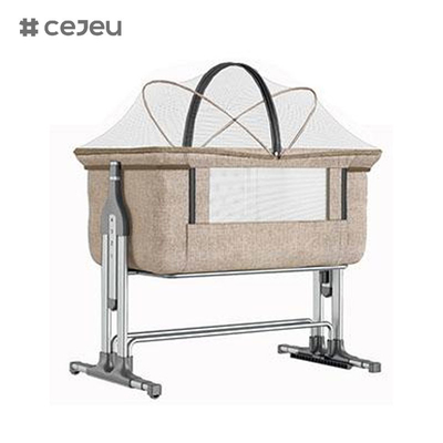 CJ-CH-122 금속 현대 다기능 접이식 아기 배낭 틈바구니 아기 비대 침대 침대 침대 옆 침대