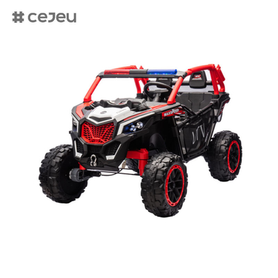 24V 12V 4WD 어린이 전기 UTV 오프로드 장난감 차에 타기 2.4G RC 탄소 강철 프레임