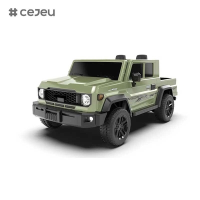 CJ-TTXB-HZBB-985 2025 신형 전기 4WD 트럭 어린이 4x4 휠 3-8 년 2 좌석 전원 전동 RC