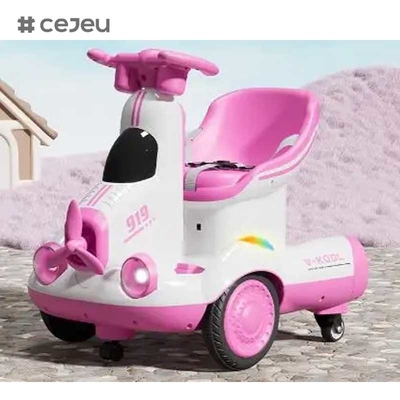 CJ-HB-919 신작 2 in 1 어린이 전기 균형 차 /360도 회전 어린이 발굴기 자동차 발굴기에 타기
