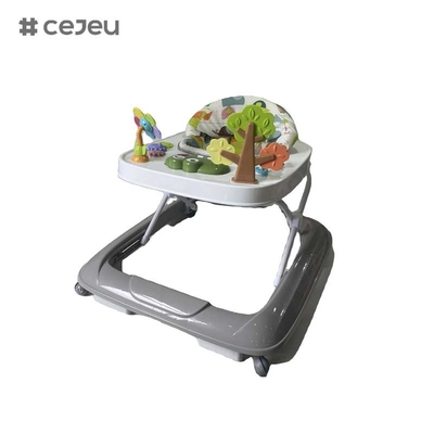 CJ-XTD-801,현대적인 3인1 베이비 워커 유아와 소년을 위한 걸음을 배우도록 도와주는 플라스틱 프레임 활동 장난감