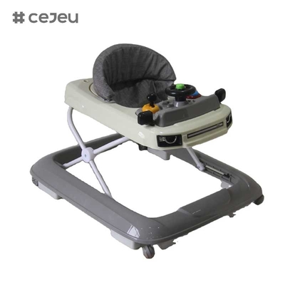 CJ-XTD-401,2025 새로운 모델 베이비 워커 3인1 플라스틱 푸시 워커 조절 가능한 레벨로 어린이 학습 및 걷기 유럽 표준