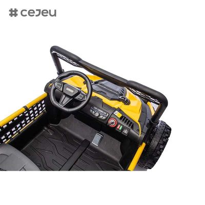 CJ-HC-605 새 12v 배터리 야외 운전 장난감 차량 배터리 가동 자동차 2 좌석 어린이 전기 운전
