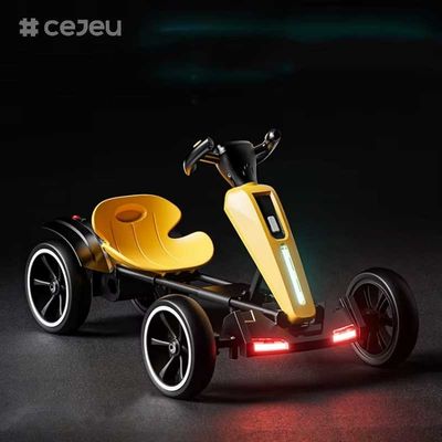 CJ-HS-F1Factory Wholesale New Style 4 Wheel 어린이 전기 레이싱 고 카팅 자동차 어린이 전기 배터리 8세 이상용 큰 전력 가운 카트