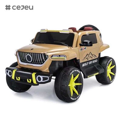 CJ-SF-5688 최신 빅 사이즈 12V7Ah 빅 사이즈 4 모터 드라이브 어린이 전기 자동차 / 분홍색 2 스피드 어린이 오프로드 자동차를 5-12 년 동안 운전