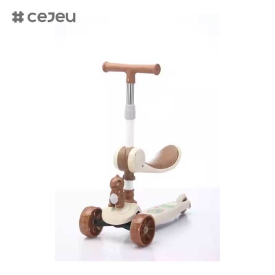 CJ-YCJ-LKB-801 4인1 어린이 삼륜구동 1-4 대용 페달 차량 장난감 균형 자전거 베이비 워커 유니폼