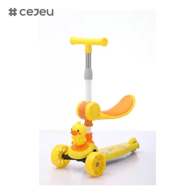 CJ-YCJ-LKB-801 4인1 어린이 삼륜구동 1-4 대용 페달 차량 장난감 균형 자전거 베이비 워커 유니폼