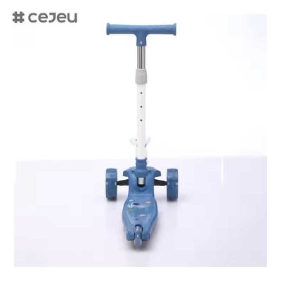 CJ-YLKB-808 2025 핫 셀 리틀 우주비행사 전기 스쿠터 어린이용 3 개의 PU 휠 빛과 음악 스프링하고 저렴한 댄스 제품