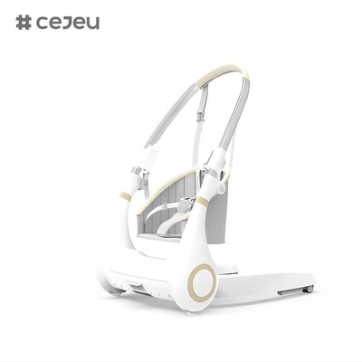 CJ-LL-MY-08 4 in 1 다기능 베이비 전기 스윙 체이 키 조절 베이비 하이 체이 뉴 디자인 고급 다기능 4 in 1 접이식 베이비 먹이 체이어 하이 체이어 베이비 먹이 라탄 키드