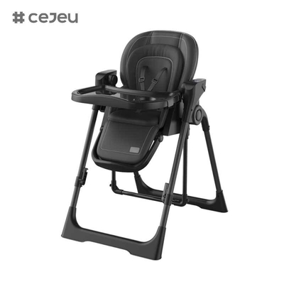 CJ-YY-018 전문 공급업체의 전기 2인 1 하이 스윙 의자 다기능 부스터 로킹 다이닝 의자 아기 어린이 식사
