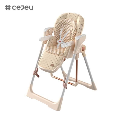 CJ-YY-018 전문 공급업체의 전기 2인 1 하이 스윙 의자 다기능 부스터 로킹 다이닝 의자 아기 어린이 식사