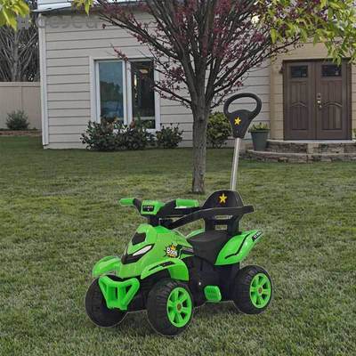 CJ-FLBB-991 커스터마이징 가능한 어린이용 전기차 - 핸들이 있는 4륜 전동차 전기차