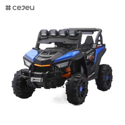 CJ-JB-669 대형 어린이를 위한 탑승 장난감, 리모컨 포함 2인승 탑승 트럭 어린이용 전기 자동차 (남녀 공용)