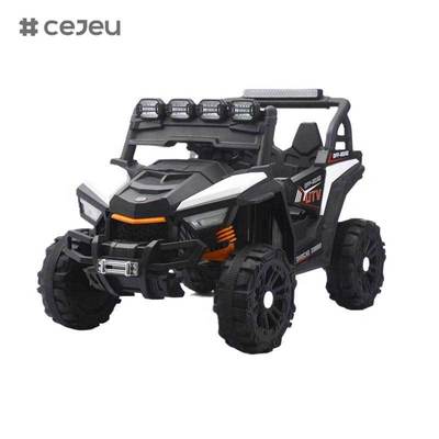 CJ-JB-669 대형 어린이를 위한 탑승 장난감, 리모컨 포함 2인승 탑승 트럭 어린이용 전기 자동차 (남녀 공용)