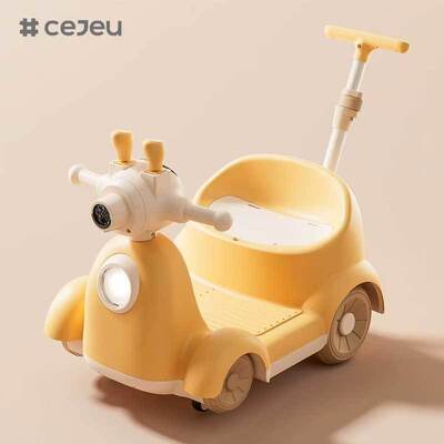 CJ-TM-019 Headwind bubble blowing function / 6V 4.5A * 1 380*2 Early education function / Music / Stories / Battery level display / With handle