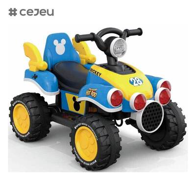 CJ-FLBB-712 2 ~ 4 년 아기 키드 푸시 페달 자동차를 타고 슬라이딩 배터리 가동 음악