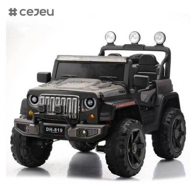 CJ-CHBB-DH-819 고품질 ABS 어린이 탑승 전기 자동차 배터리 작동 4륜 구동 오프로드 자동차 5-7세 USB 재주문율 66%