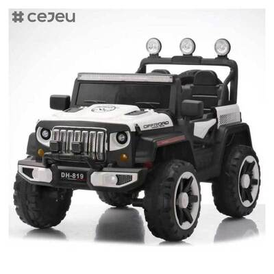 CJ-CHBB-DH-819 고품질 ABS 어린이 탑승 전기 자동차 배터리 작동 4륜 구동 오프로드 자동차 5-7세 USB 재주문율 66%